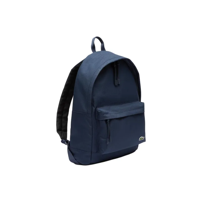 LACOSTE Recycled Polyester Backpack Regular Unisex Blue-1