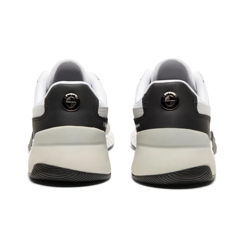 PUMA BMW Non-slip Lightweight Mid-Top Training Shoes Men's Ecru-3