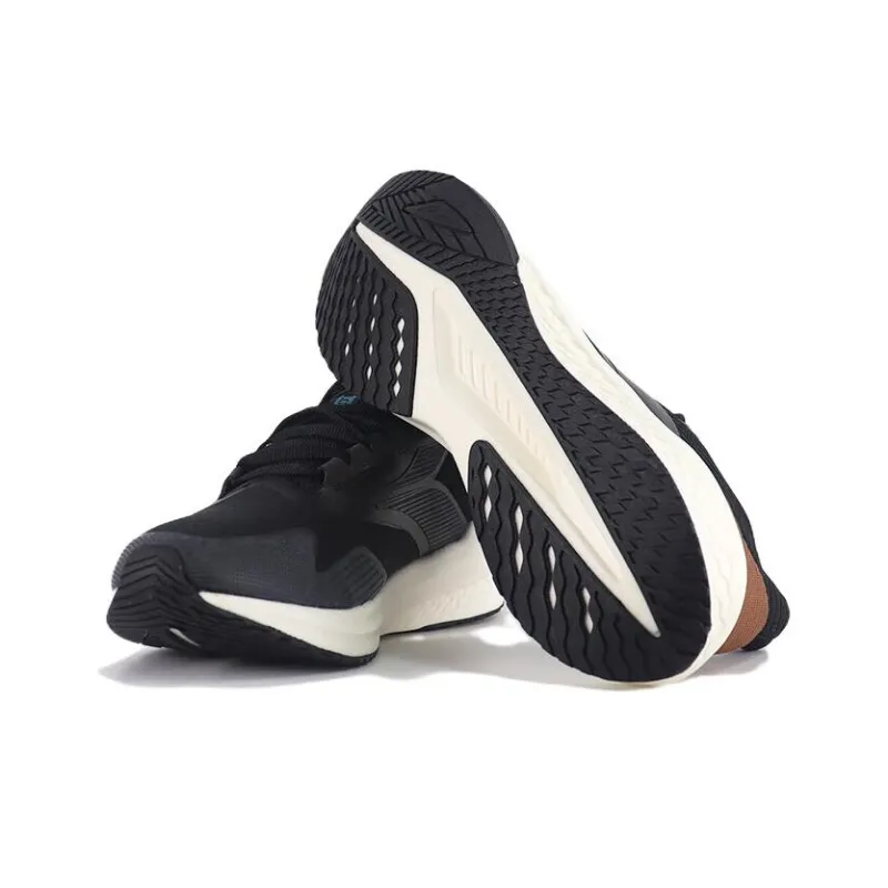 361° Cushioning, Slip Resistant, And Abrasion Resistant Low Top Running Shoes Men's Obsidian Black-3