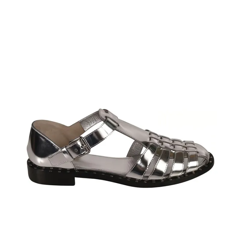 CHURCH'S Kelsey Sandals Roman Sandals Women's Silver-1