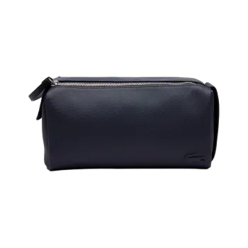 LACOSTE PVC Polyvinyl Chloride Clutch Regular Men's Marine Blue