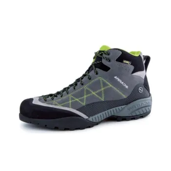 SCARPA Zen Pro MID GTX Cushioning Wear-Resistant Mid-Top Hiking Shoes Unisex Gray Green