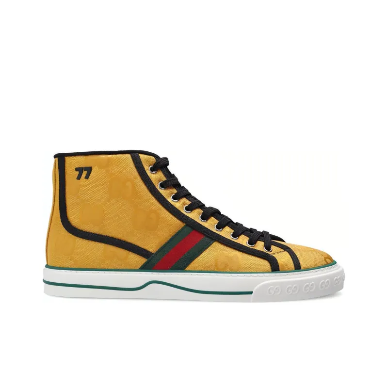 GUCCI Off The Grid High-top GG Tennis 1977 Sneakers-1
