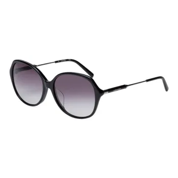 CK/Calvin Klein Square Sunglasses Women's Black