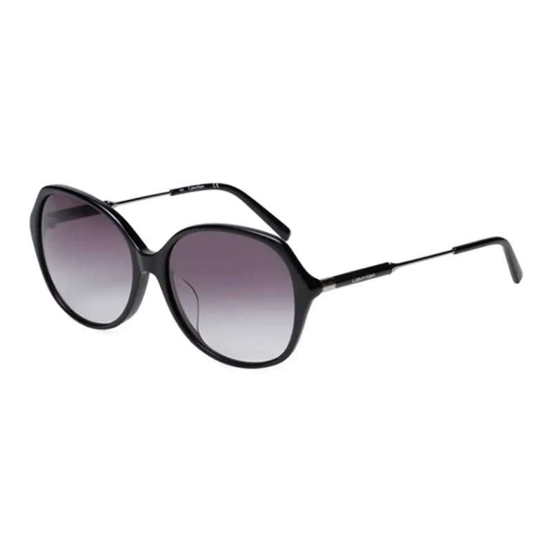 CK/Calvin Klein Square Sunglasses Women's Black-0