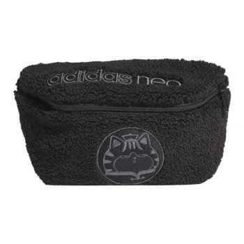 Adidas Neo WHWS CNY Emperor Wan Sleep Collaboration Recycled Polyester Fanny Pack Sling Bags Regular Unisex Black