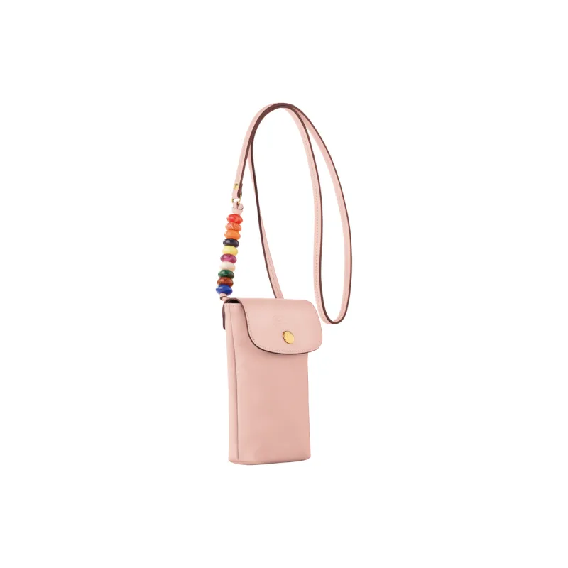 LONGCHAMP Le Pliage Xtra Cow Leather Shoulder Bag With Cell Phone Pouch Women's Nude-0