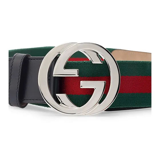 GUCCI Interlocking G Pure Web Belt-2
