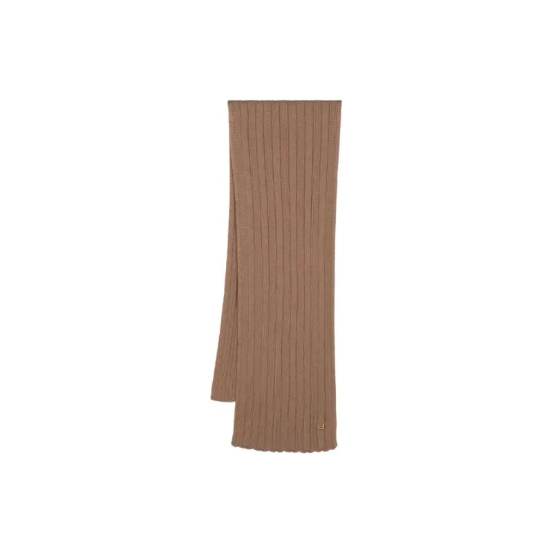 VERSACE Medusa Ribbed Scarf-0