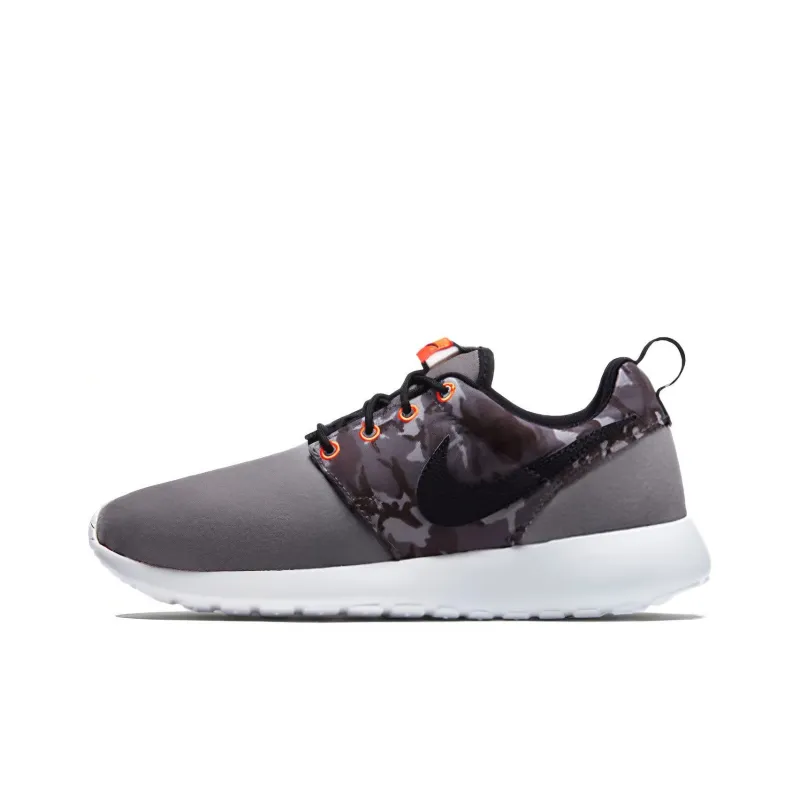 Nike Roshe One Cushioning Anti-Slip And Wear-Resistant Low-Top Casual Running Shoes Women's Gray-0