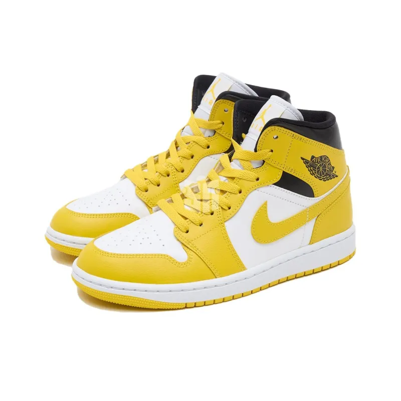 Jordan 1 Mid Vivid Sulfur Women's-1