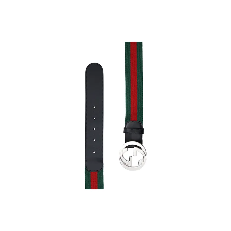 GUCCI Interlocking G Pure Web Belt-3