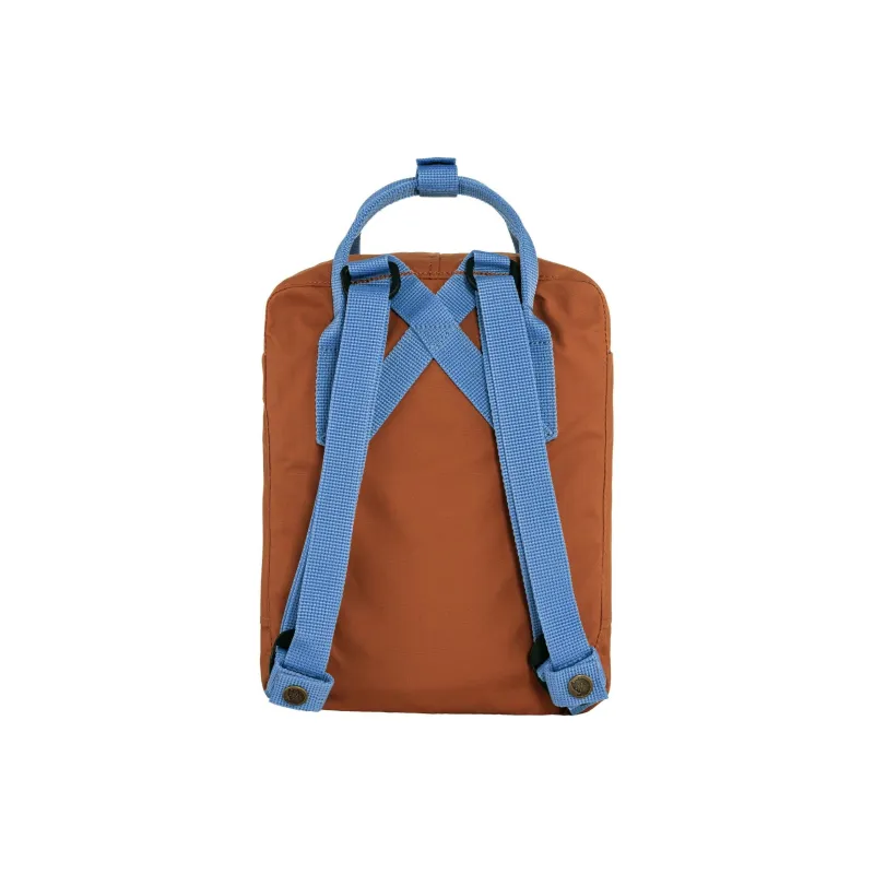 Fjallraven Kanken Polyvinyl Alcohol Fiber Backpack Mini Unisex Terracotta Brown/lapis Lazuli-2