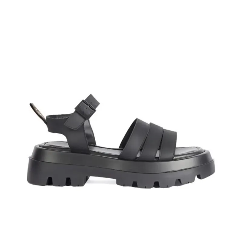 BARBOUR One Strap Sandals Women's Black-1