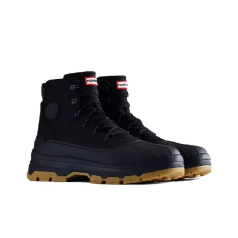 HUNTER Cushioning, Wear Resistant High Top Hiking Shoes Men's Black-2