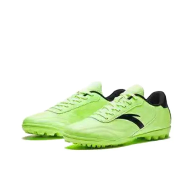 Anta Cushioning Soccer Shoes Men's Fluorescent Sparkling Green-1