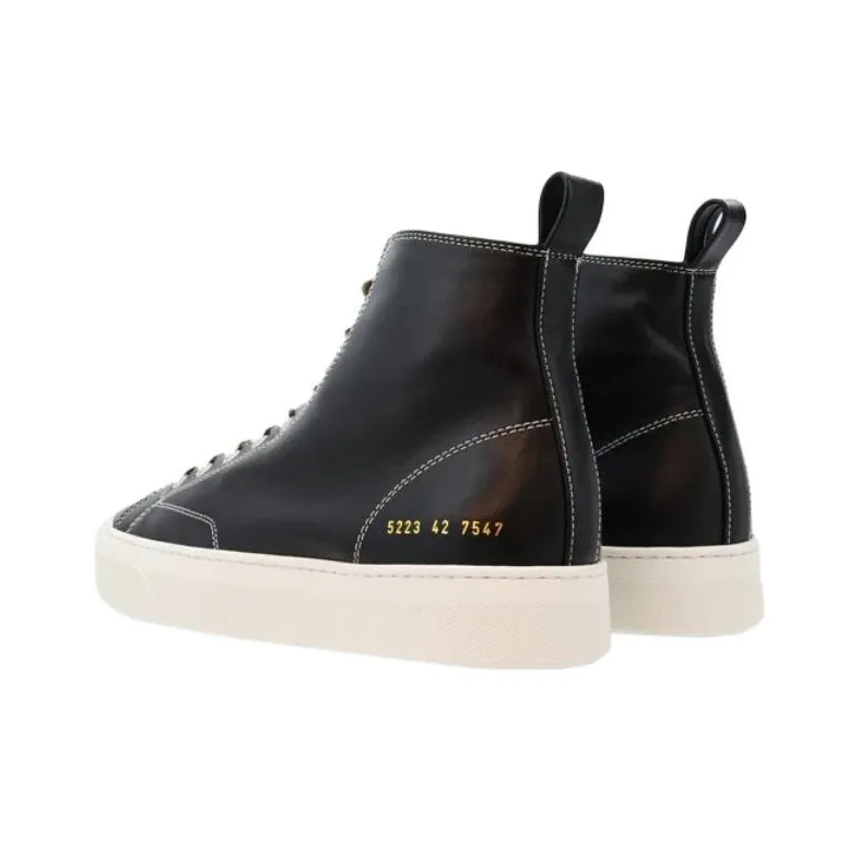 COMMON PROJECTS High Top Skateboard Shoes Men's Black-3