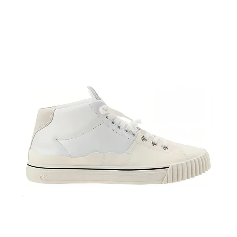 Maison Margiela Logo Patch High-Top Sneakers-1