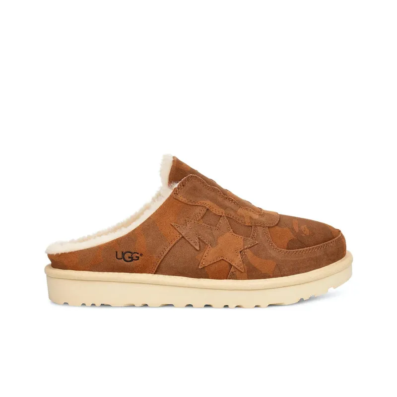 UGG X Bape Tasman Fleece Lined Stay Warm Sandals-1