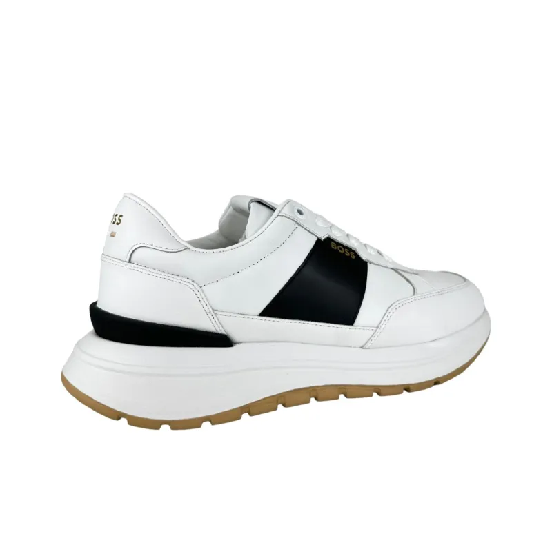 HUGO BOSS Low Top Casual Shoes Men's White-1
