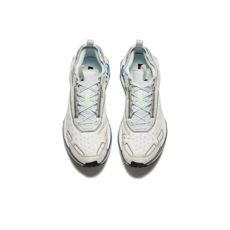 Anta Anti-Slip Wear-Resistant Low-Top Running Shoes Men's White Gray-2