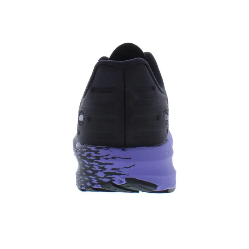 Brooks Launch 9 Cushioned Slip-Resistant Low-Top Running Shoes Women's Black Purple-3