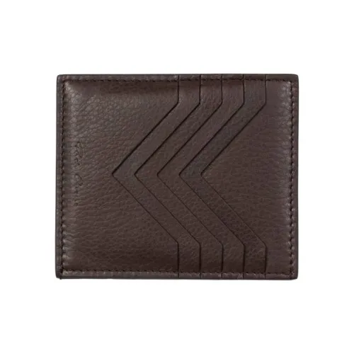 RICK OWENS/RO Leather Wallet Unisex Brown
