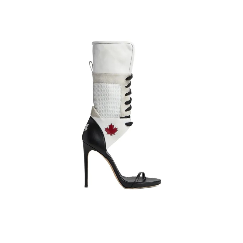 Dsquared2 Boxeur 120mm Lace-up Sandals-1