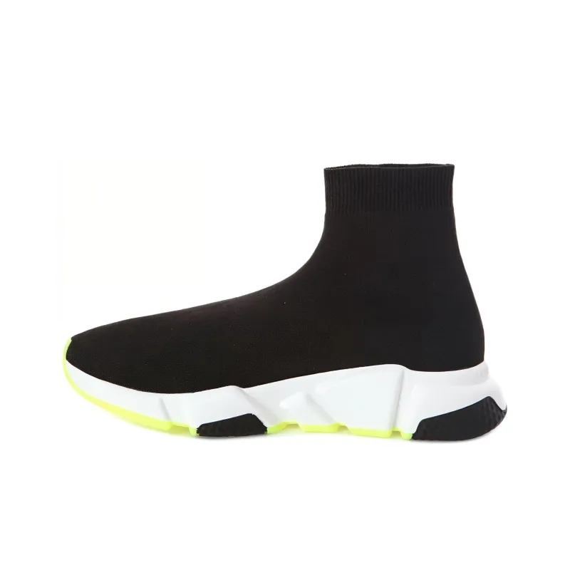 Balenciaga Speed Sneaker 'Black Fluo Yellow'-0