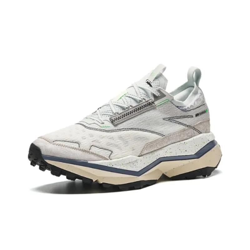 Anta Anti-Slip Wear-Resistant Low-Top Running Shoes Men's White Gray-1