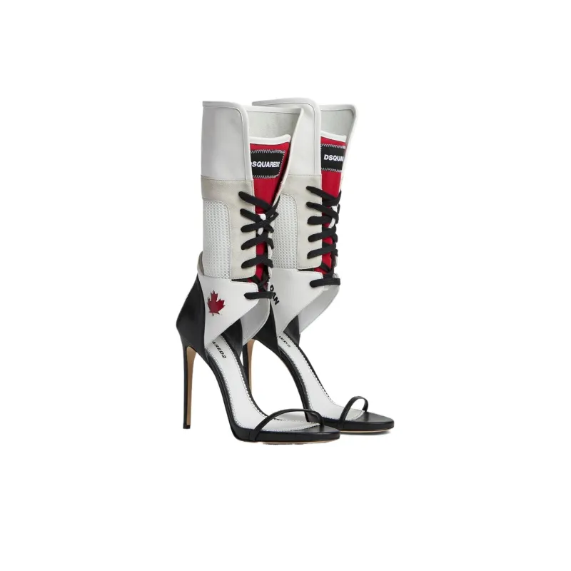 Dsquared2 Boxeur 120mm Lace-up Sandals-2