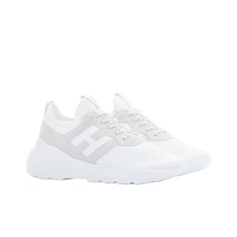 HOGAN Interactive³ Breathable Lightweight Height Increasing Low Top Casual Shoes Men's-1