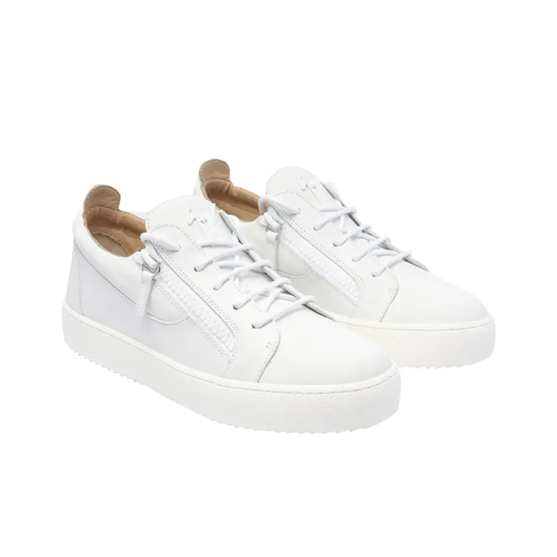 Giuseppe Zanotti Frankie Tonal Leather Sneakers-2