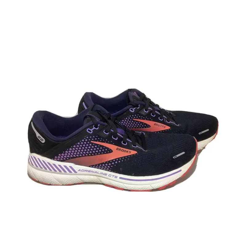 Brooks Women's Adrenaline GTS 22 'Black Purple Coral'-2