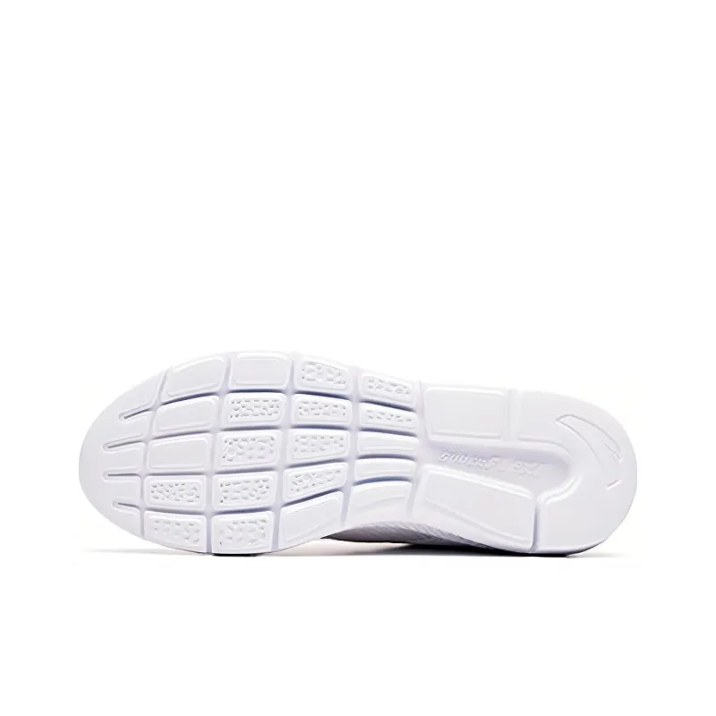Anta Pedal Star Cushioned Anti-Slip And Wear-Resistant Lightweight Low-Top Casual Shoes Men's White Gray-3