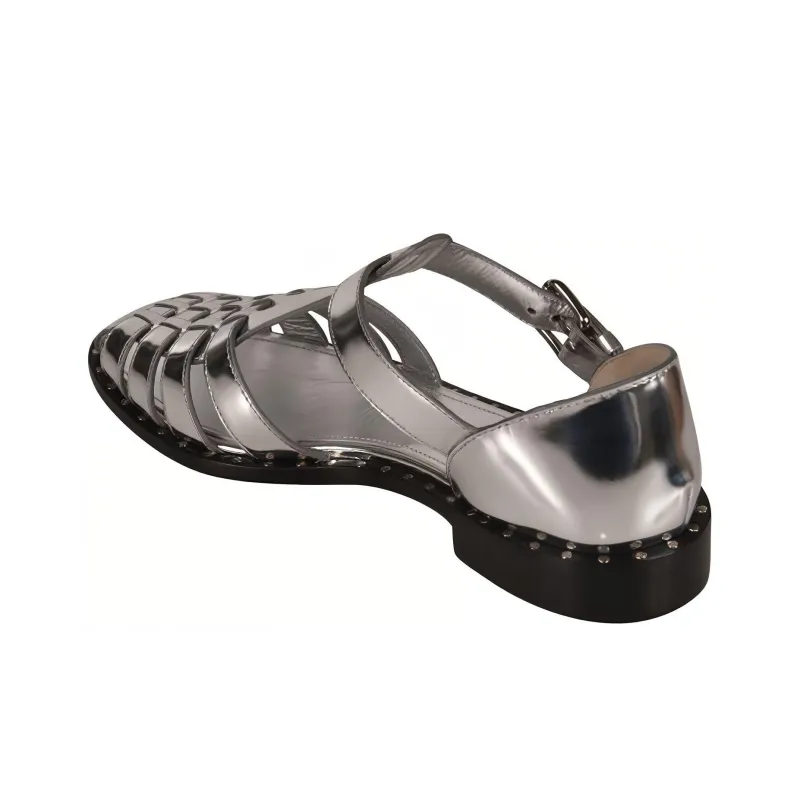 CHURCH'S Kelsey Sandals Roman Sandals Women's Silver-3