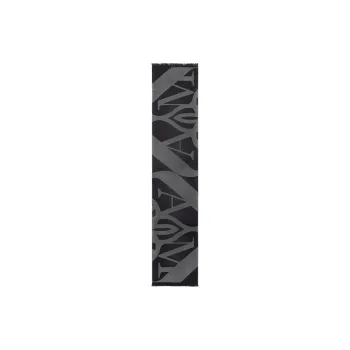 Alexander McQueen Knit Scarves Men's Black