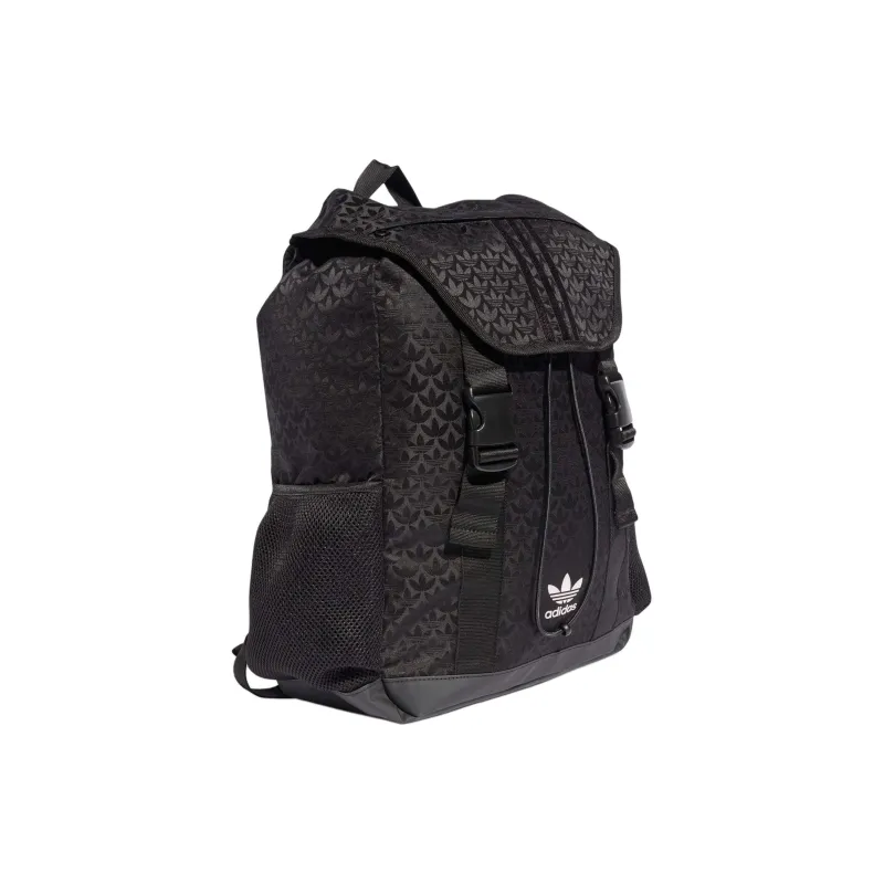 Adidas Originals Fabric Backpack Unisex Black & White-1
