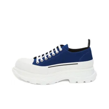Alexander McQueen Tread Slick Stylish Skateboarding Shoes Men's Ink Blue