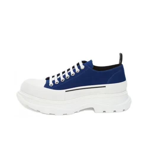 Alexander McQueen Tread Slick Stylish Skateboarding Shoes Men's Ink Blue