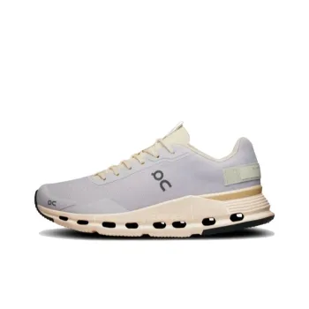 On Cloudnova Form Cushioning Wear Resistant Low Top Running Shoes Women's Lavender