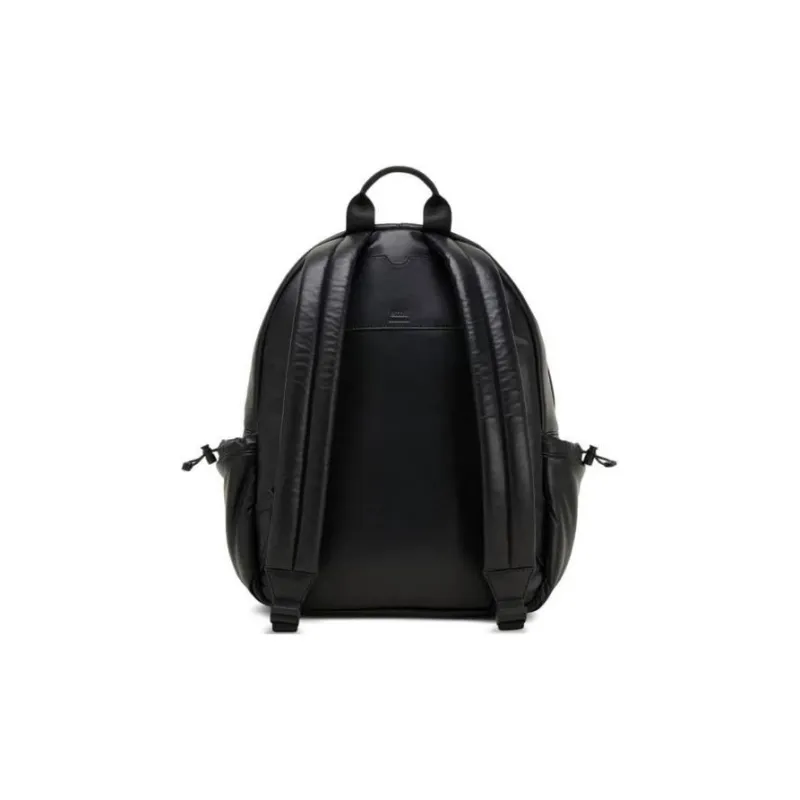 AMIPARIS Sheepskin Backpack Men's Black-2