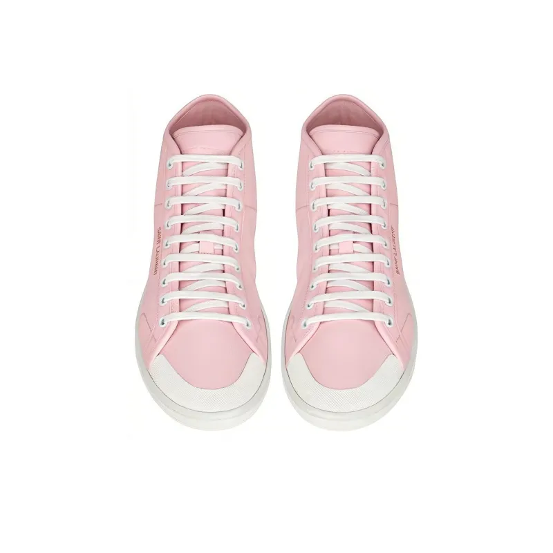 SAINT LAURENT SL/39 Logo Detailed Lace Up Sneakers-3