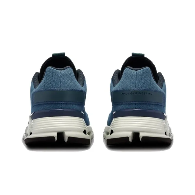 On Cloudnova Form Cushioning Wear-Resistant Low-Top Running Shoes Men's Azurite-3
