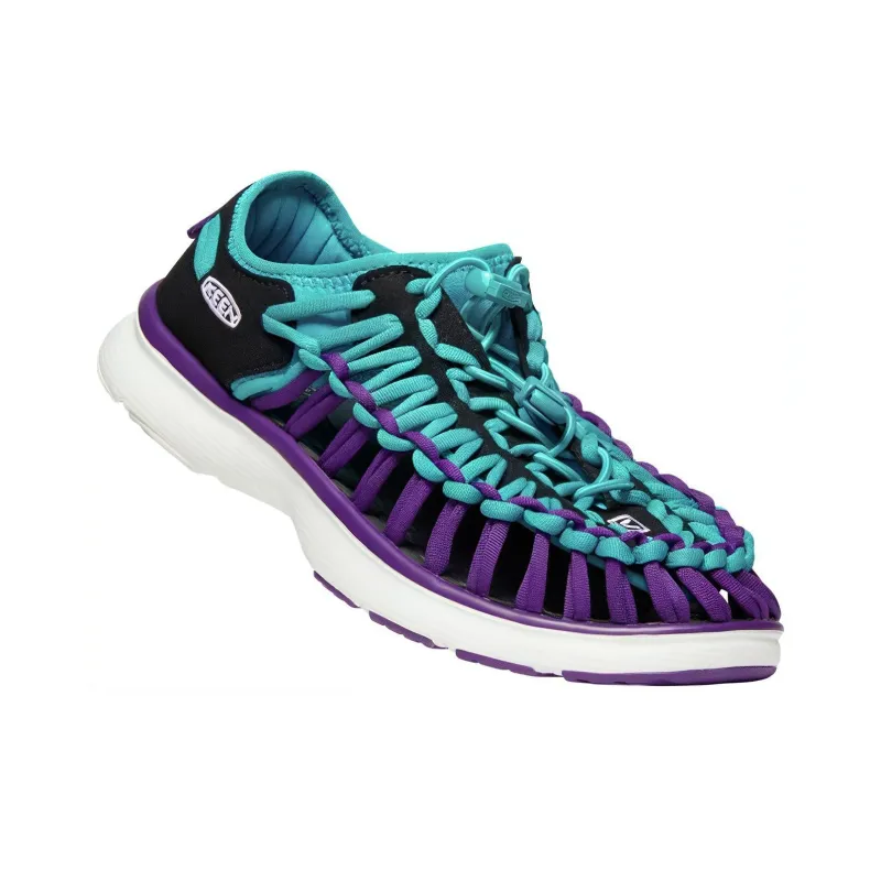 KEEN Uneek Celebrity Style River Trekking Shoes Men's Blue Purple-2