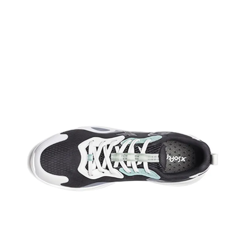 XTEP Dust Lightweight Wear resistant And Non slip Low Top Running Shoes Men's Black-2