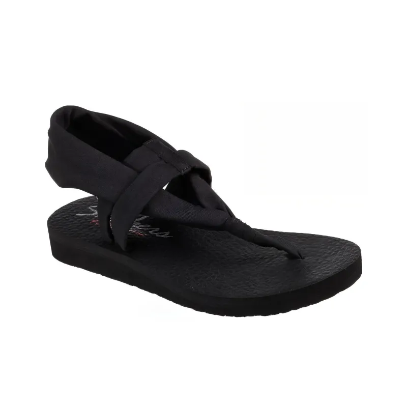 Skechers Meditation Studio Kicks Strap Sandals Women's Black-2
