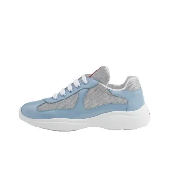 PRADA Low Top Casual Shoes Women's Light Blue