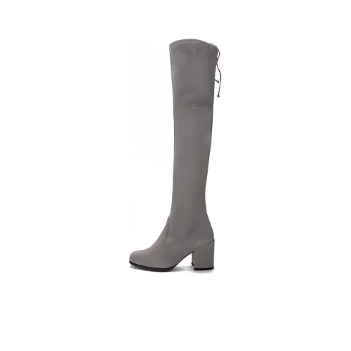 Stuart Weitzman Knee-high Boots Women's Flannel Gray