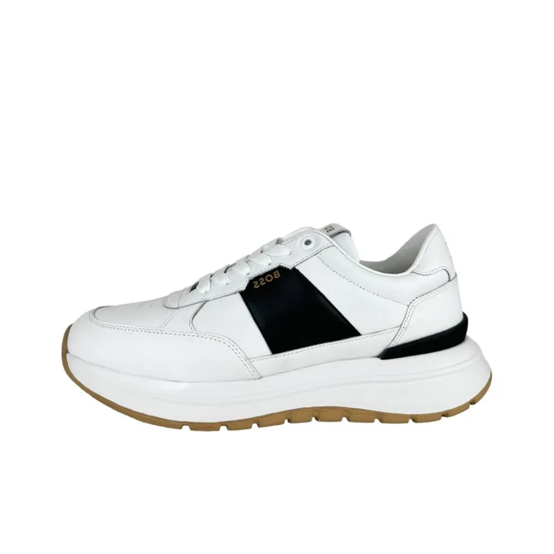 HUGO BOSS Low Top Casual Shoes Men's White-0